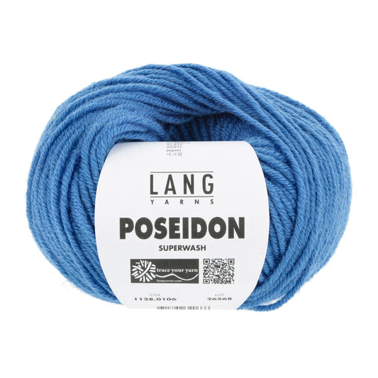 Lang Yarns Poseidon breigaren blauw - kleurrijk garen voor diverse projecten
