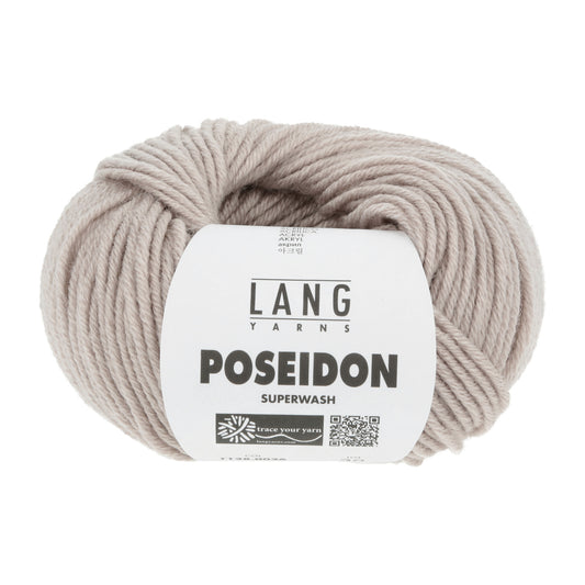 Lang Yarns Poseidon breigaren beige - veelzijdig garen voor breien en haken