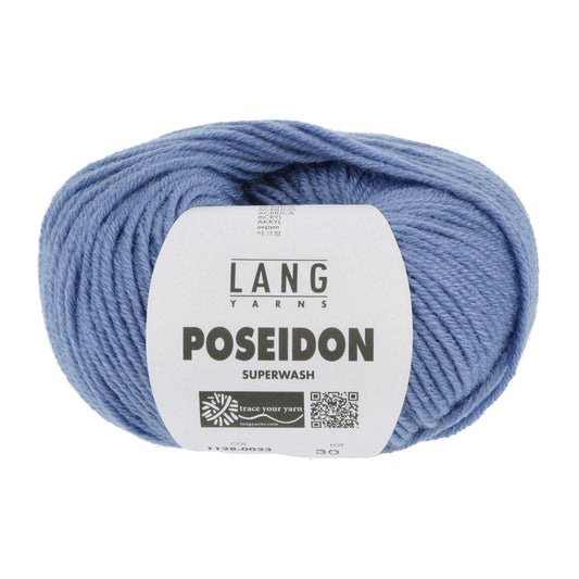 Lang Yarns Poseidon breigaren lichtjeans - kleurrijk garen voor diverse projecten