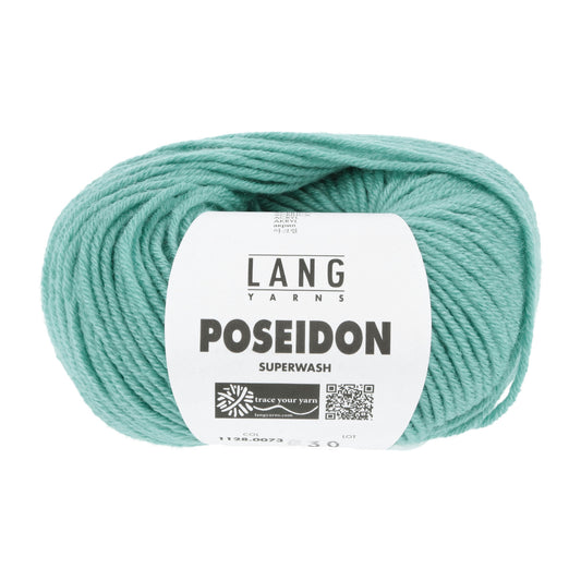 Lang Yarns Poseidon haakgaren reseda - ideaal voor gehaakte dekens en kleding
