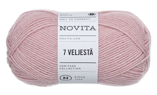 Novita 7 Brothers/7 Veljesta in berry porridge – Warme en comfortabele wol