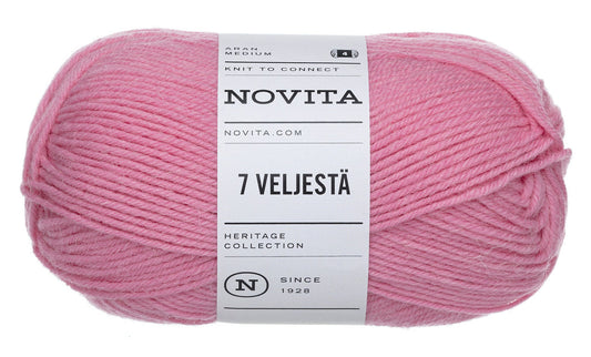 Novita 7 Brothers/7 Veljesta in caramel – Perfect voor warme sokken en truien