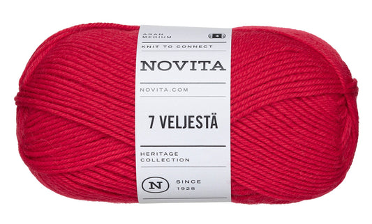 Novita 7 Brothers/7 Veljesta in christmas – Geschikt voor sokken en kledingstukken