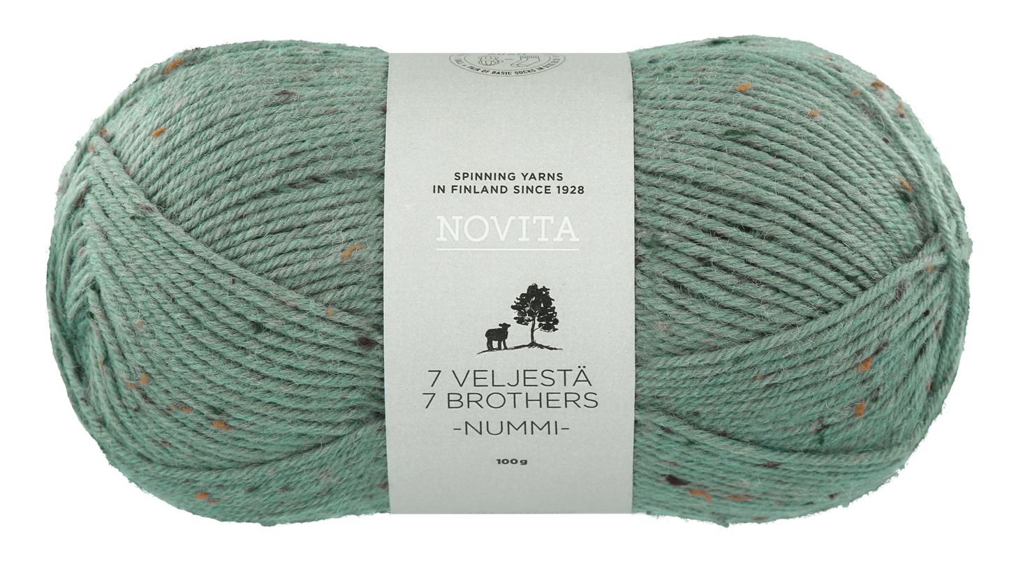Novita 7 Brothers Nummi in twilight – perfect voor brei- en haakprojecten