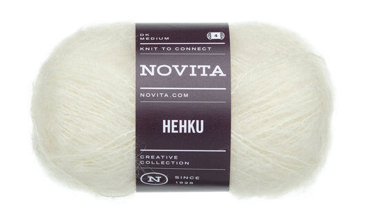 Novita Hehku Mohair breigaren in relaxed - 60% mohair, 40% wol voor zachte truien
