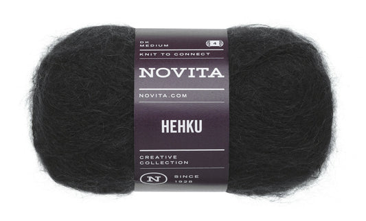 Novita Hehku Mohair breigaren in infiniti - pluizig garen voor sjaals en accessoires