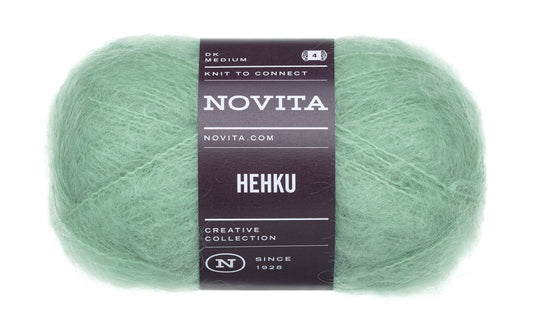 Novita Hehku Mohair breigaren in mosaique - pluizig garen voor sjaals en accessoires