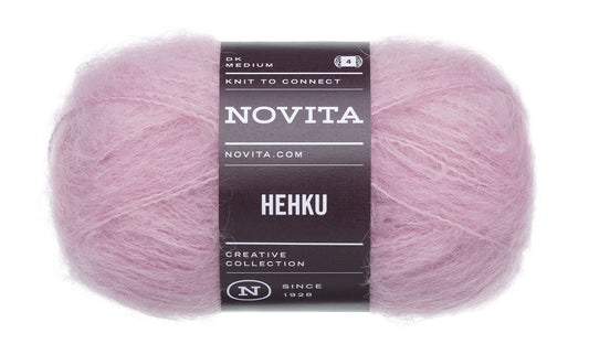 Novita Hehku Mohair breigaren in hot - OEKO-TEX® garen voor breien