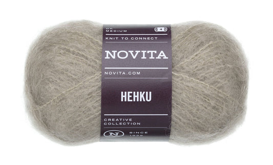 Novita Hehku Mohair breigaren in net - pluizig garen voor sjaals en accessoires