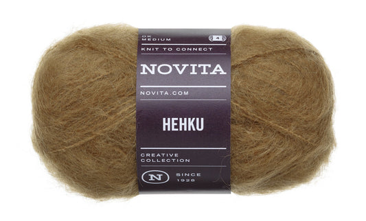 Novita Hehku Mohair breigaren in relaxed - 60% mohair, 40% wol voor zachte truien