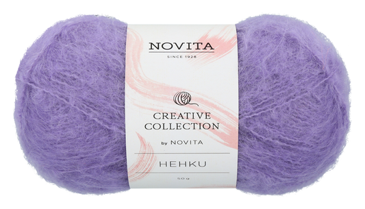 Novita Hehku Mohair breigaren in inspiration - zachte kwaliteit voor warme stukken