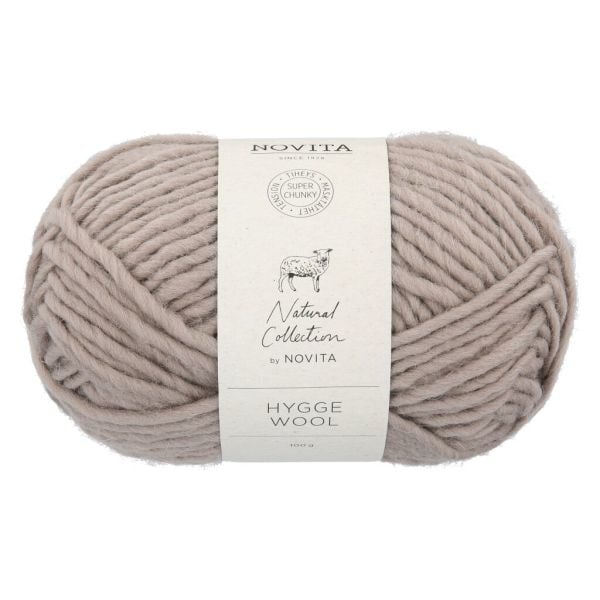 Novita Hygge Wool in curlew - rustieke breigaren voor dekens