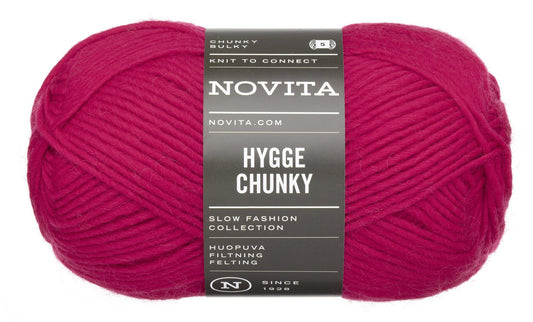 Novita Hygge Wool in arctic raspberry – snel en gemakkelijk te breien