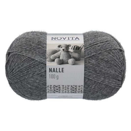 Novita Nalle sokkengaren in rock - Donkere kleur voor moderne projecten