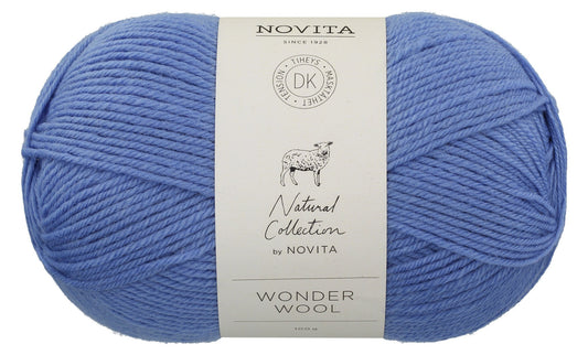 Novita Wonder Wool DK in Rapids 100gr. - Zacht en duurzaam 100% wolgaren voor breien en haken