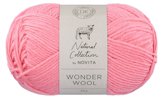 Novita Wonder Wool DK in Caramel 50gr. - Zacht en duurzaam 100% wolgaren voor breien en haken