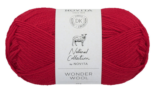 Novita Wonder Wool DK in Purpose 50gr. - Zacht en duurzaam 100% wolgaren voor breien en haken