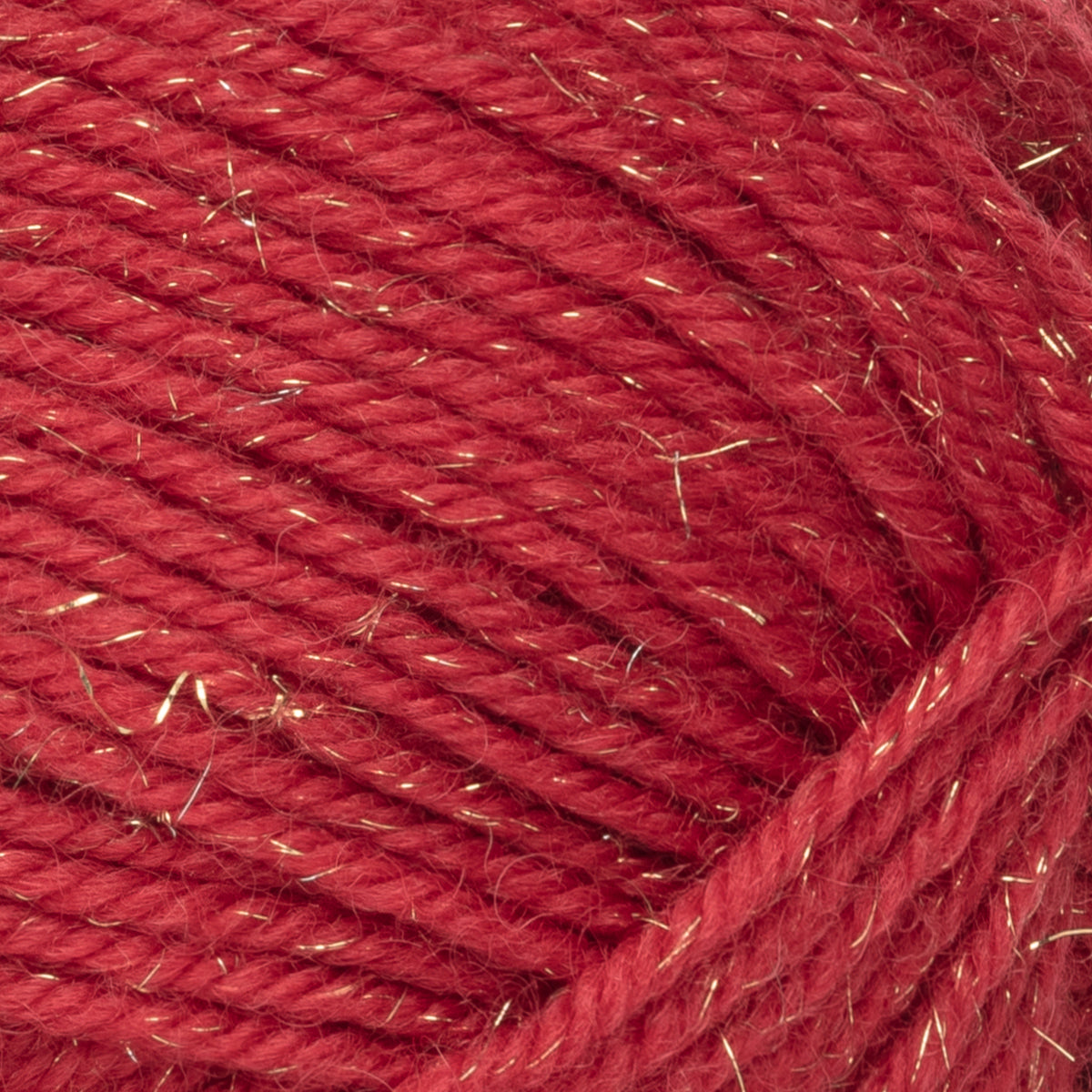 Novita 7 Veljestä Joulu kleur 5461 rood – detail met gouden glitter