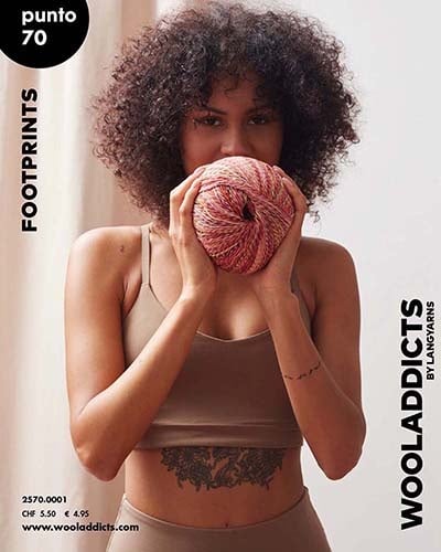 Lang Yarns Wooladdicts Footprints sokkenwol - katoen-wol mengsel voor sokken en tops