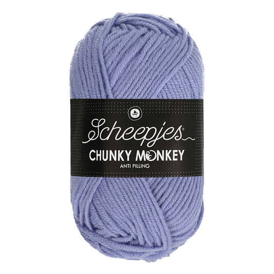 Scheepjes Chunky Monkey breigaren in mauve - dikke acrylbreigaren voor warme projecten