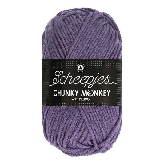 Scheepjes Chunky Monkey breigaren in iris - dikke acrylbreigaren voor warme projecten