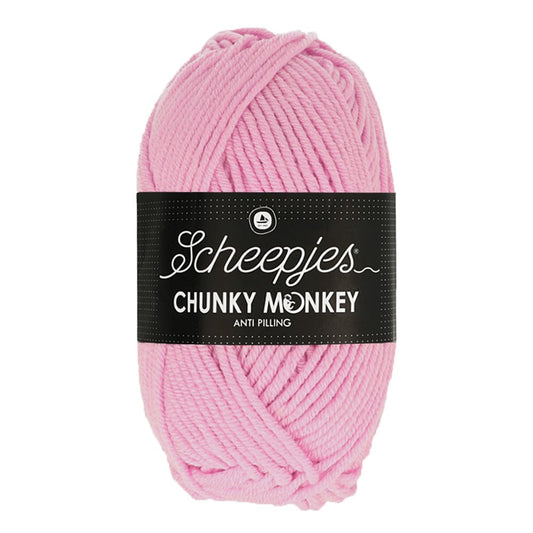 Scheepjes Chunky Monkey breigaren in orchid - dikke acrylbreigaren voor warme projecten
