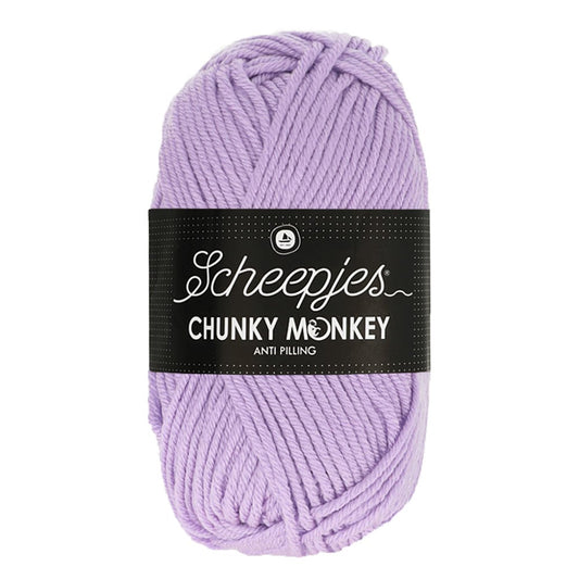 Scheepjes Chunky Monkey breigaren in amethyst - dikke acrylbreigaren voor warme projecten