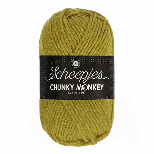 Scheepjes Chunky Monkey breigaren in bumblebee - dikke acrylbreigaren voor warme projecten