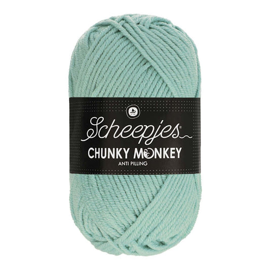 Scheepjes Chunky Monkey breigaren in mist - dikke acrylbreigaren voor warme projecten