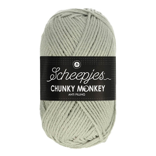 Scheepjes Chunky Monkey breigaren in smoke - dikke acrylbreigaren voor warme projecten