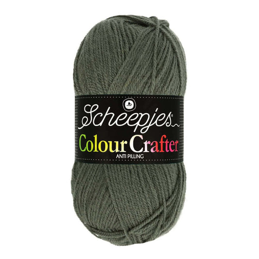 SCHEEPJES Colour Crafter breigaren in kleur 1001 Weert - zijdezacht acryl voor breien en haken