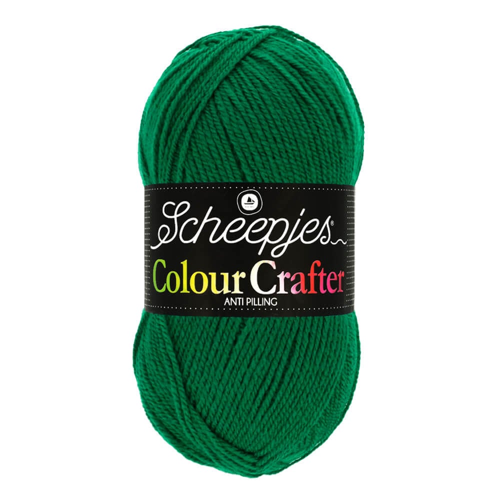 SCHEEPJES Colour Crafter breigaren in kleur 1001 Weert - zijdezacht acryl voor breien en haken