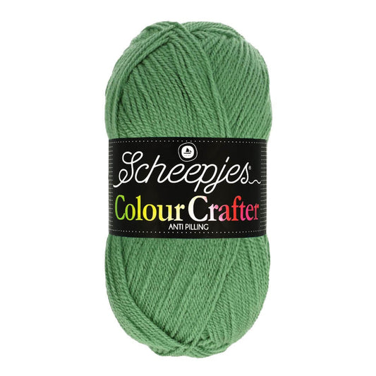 SCHEEPJES Colour Crafter breigaren in kleur 1001 Weert - zijdezacht acryl voor breien en haken