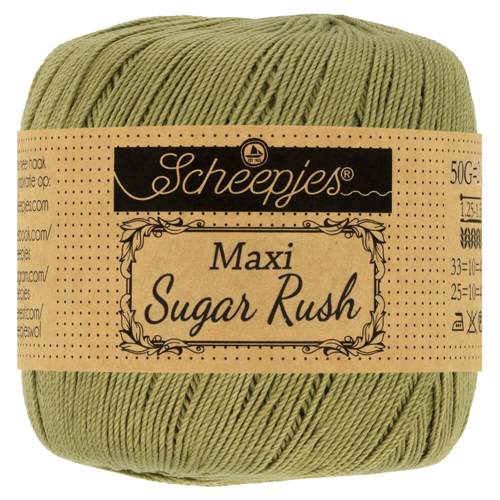 Scheepjes Maxi Sweet Treat in zwart – Fijne katoen voor ajourbreien en haakwerk