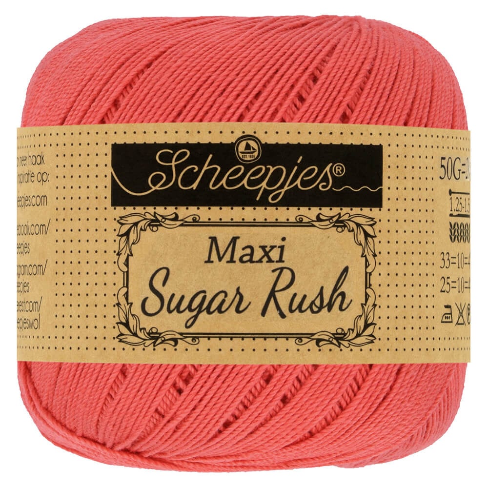 Scheepjes Maxi Sweet Treat in zwart – Fijne katoen voor ajourbreien en haakwerk