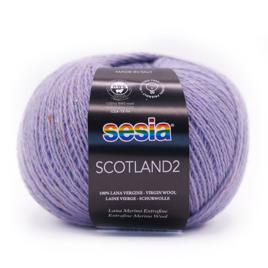 Sesia Scotland2 breigaren in kleur 1014 - zacht merinowol met tweed effect