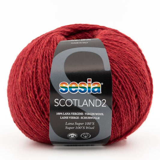 Sesia Scotland2 breigaren in kleur 163 - subtiel tweed effect voor moderne ontwerpen