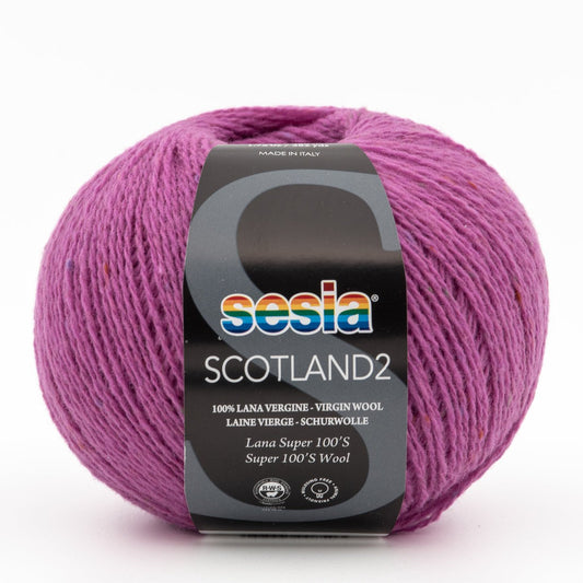 Sesia Scotland2 breigaren in kleur 1976 - perfect voor verfijnde breiwerkjes