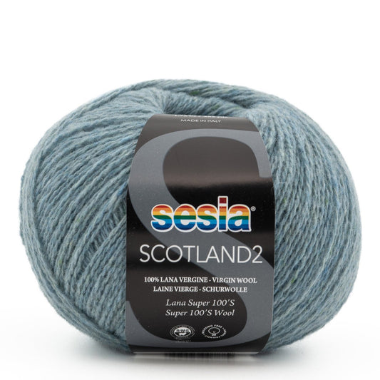 Sesia Scotland2 breigaren in kleur nr. 3 - zacht merinowol met tweed effect