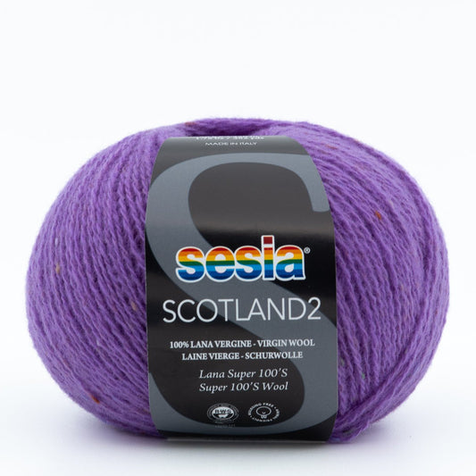 Sesia Scotland2 breigaren in kleur nr. 44 - tijdloos garen voor truien en accessoires