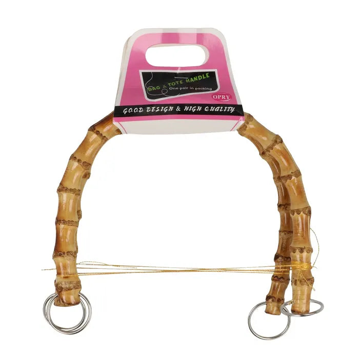Tasbeugel bamboe 17cm
