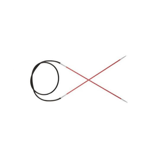 KnitPro Zing rondbreinaald maat 2.00 in diverse lengtes â Metallic breinaald met soepel glijden