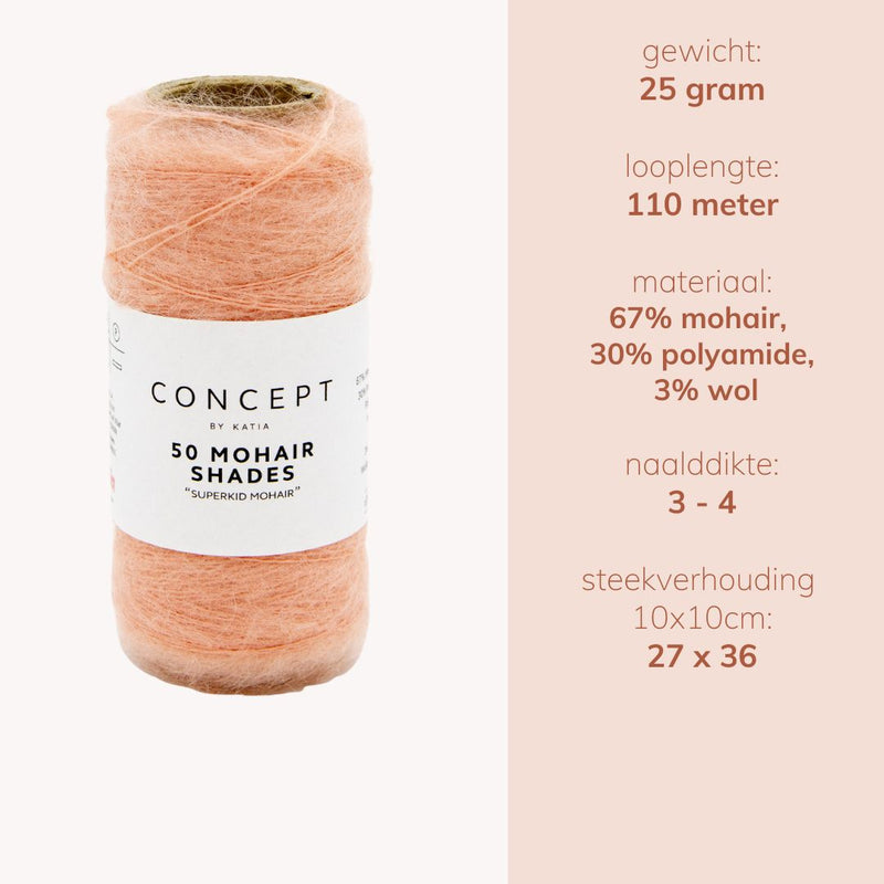 50 mohair shades