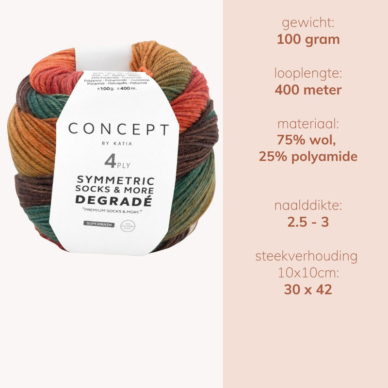 Degradé Symmetric Socks