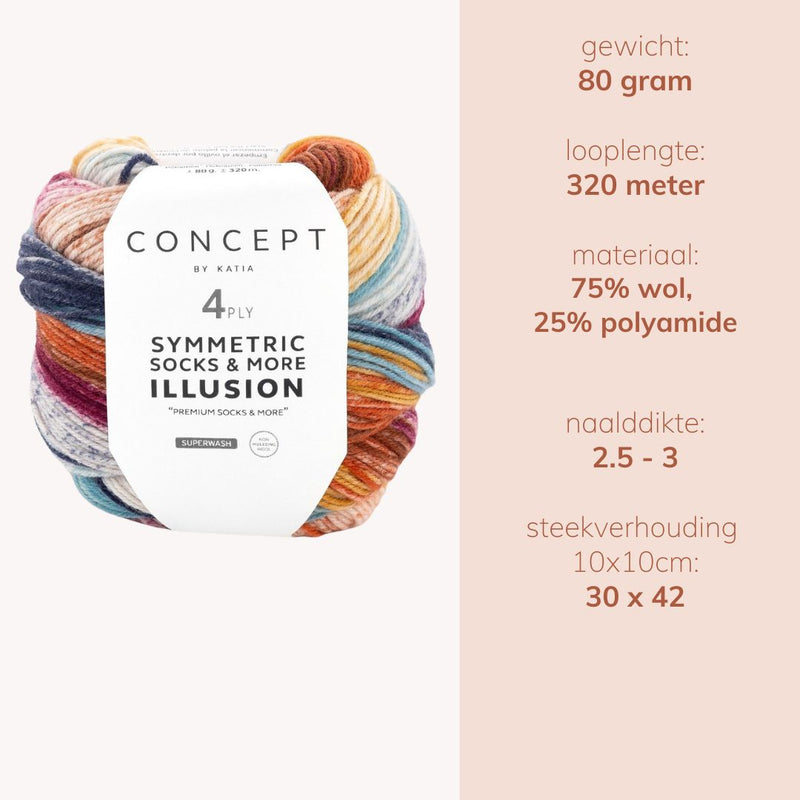 Illusion Symmetric Socks
