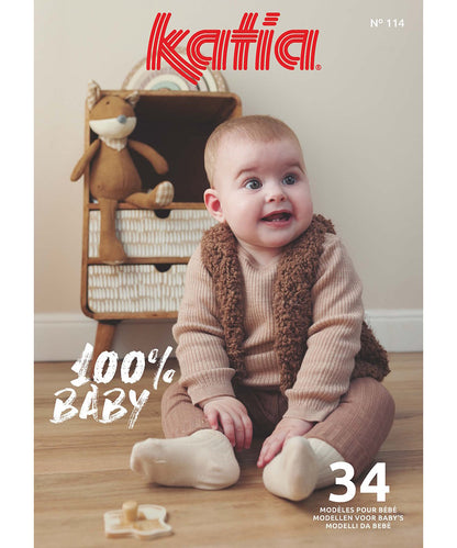 Baby 114 brei- en haakpatroonboek - schattige ontwerpen voor baby's