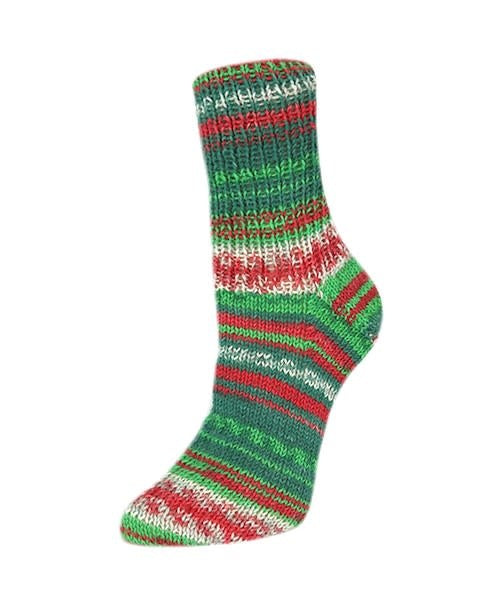Rellana Flotte Socke Christmas 6-ply