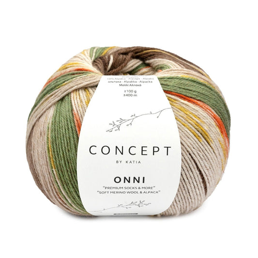 Katia Concept Onni Socks sokkenwol kleur 400 - zachte merinowol en alpaca mix
