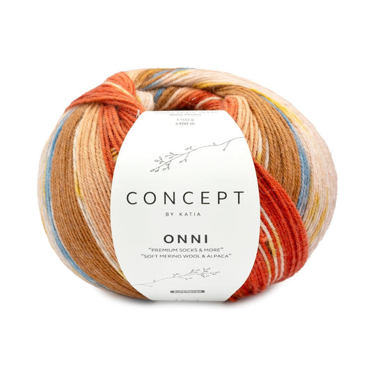 Katia Concept Onni Socks sokkenwol kleur 403 - perfect voor sokken en accessoires