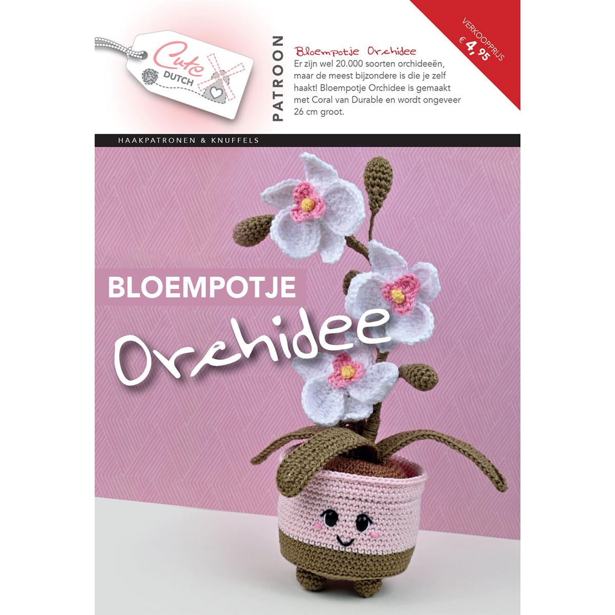 Bloempotje Orchidee patroonboekje